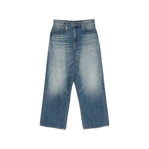 R13 Blue Denim - Wide-Leg Jeans Men